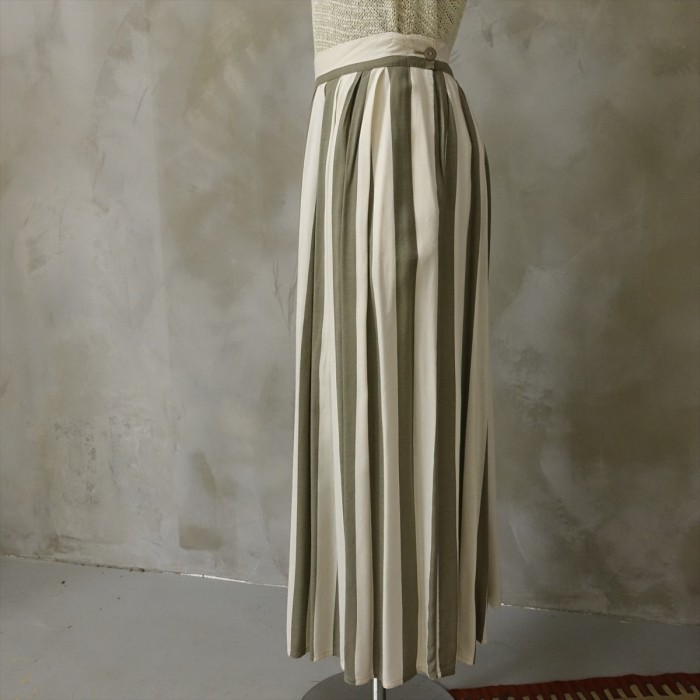 くすみカラーストライプスカート | Vintage.City 빈티지숍, 빈티지 코디 정보