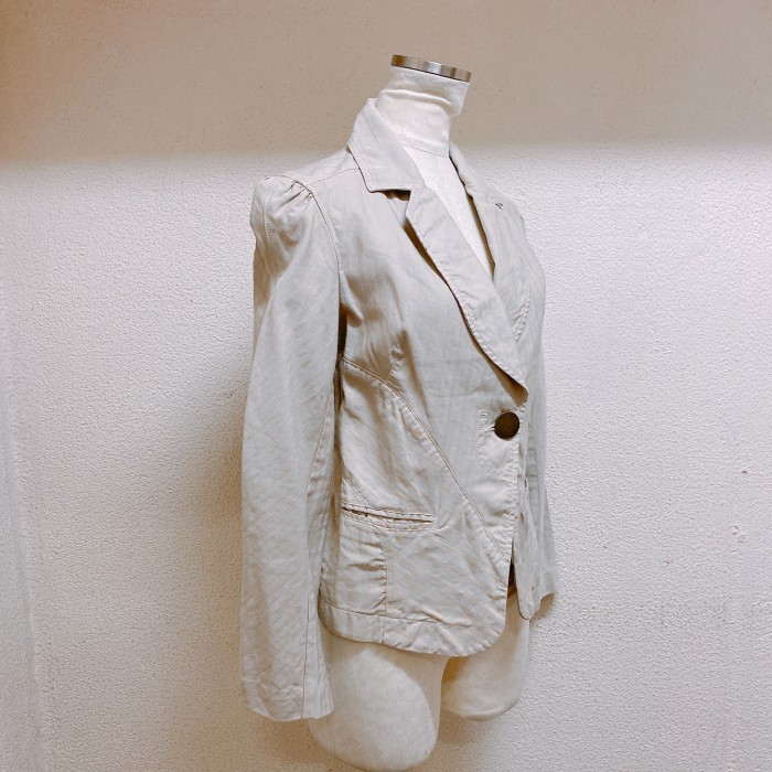 ケンゾー　ジャケット　グレージュ色　KENZO | Vintage.City 古着屋、古着コーデ情報を発信