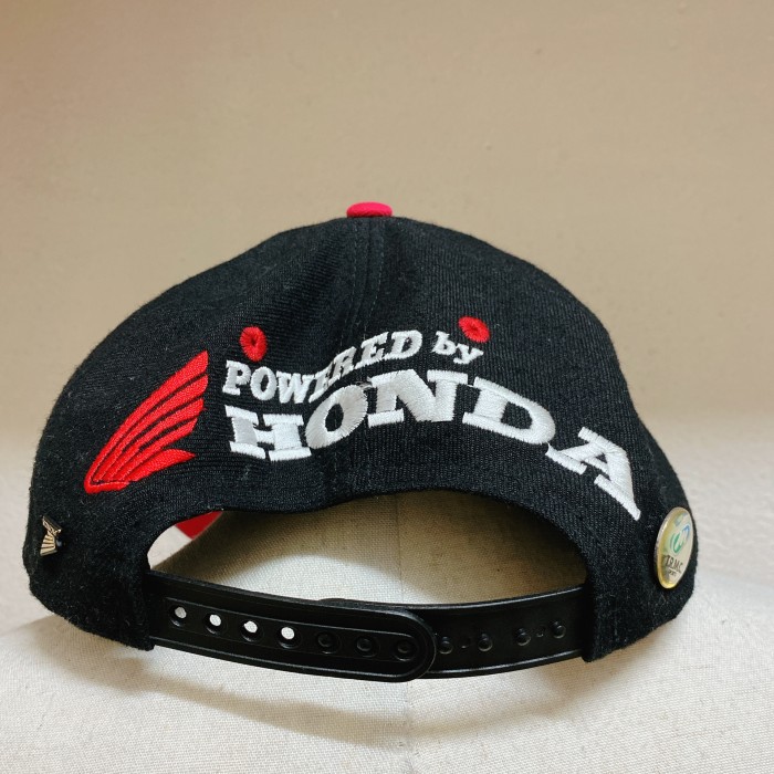 ホンダ キャップ 黒 赤 HONDA vintage cap used | Vintage.City