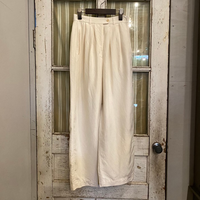 イタリア製　スラックスワイドパンツ | Vintage.City 古着屋、古着コーデ情報を発信