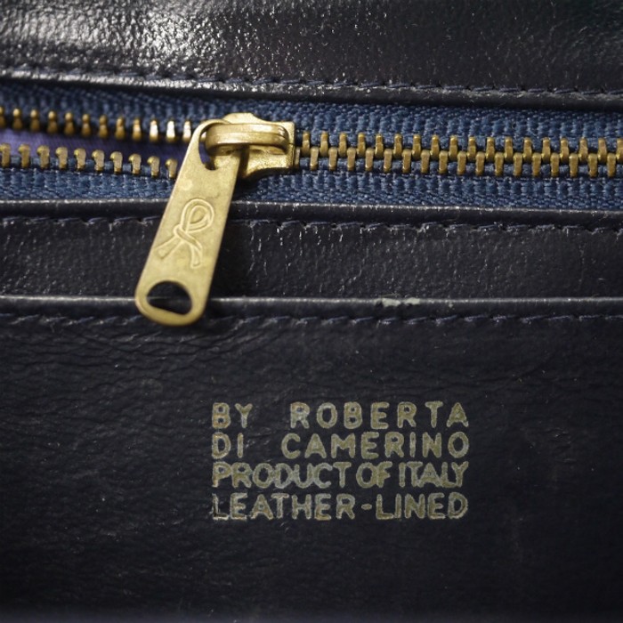 Roberta　Rロゴ カラベラ ハンドバッグ（モケット/トリコロール） | Vintage.City 古着屋、古着コーデ情報を発信