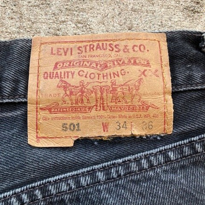 90's Levi's　501 BLACK DENIM CUT OFF　後染め | Vintage.City 古着屋、古着コーデ情報を発信
