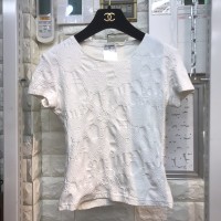 CHANEL　 ココマーク カメリア 刺繍 Tシャツ カットソー | Vintage.City 古着屋、古着コーデ情報を発信