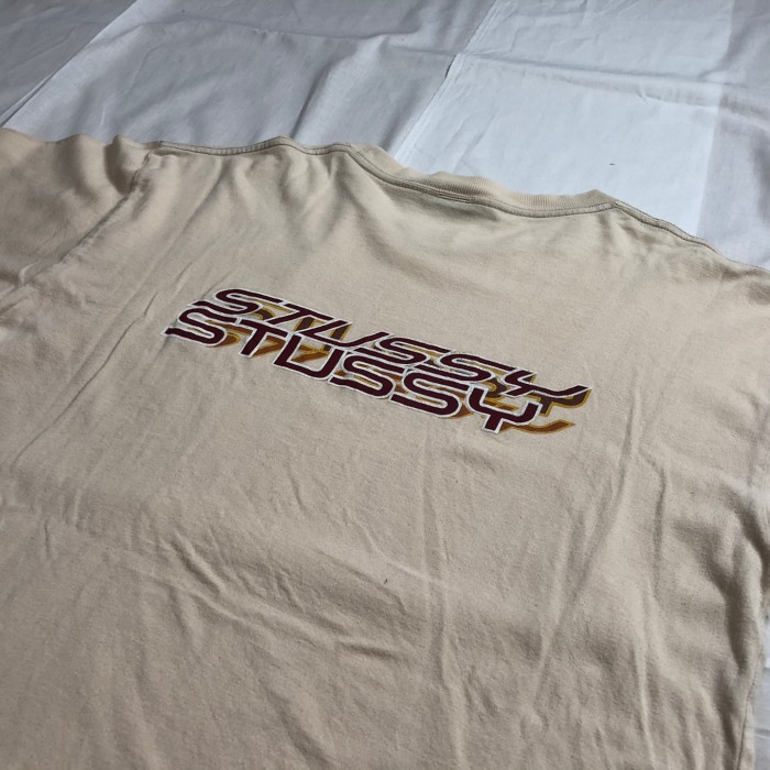 【紺タグ】1990’s STUSSY Printed T-Shirt Tシャツ | Vintage.City 古着屋、古着コーデ情報を発信