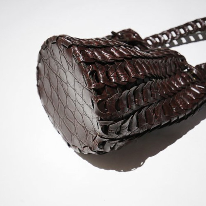 vintage braided leather bag | Vintage.City 빈티지숍, 빈티지 코디 정보