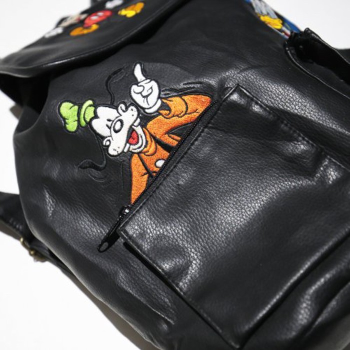vintage disney leather backpack | Vintage.City 古着屋、古着コーデ情報を発信