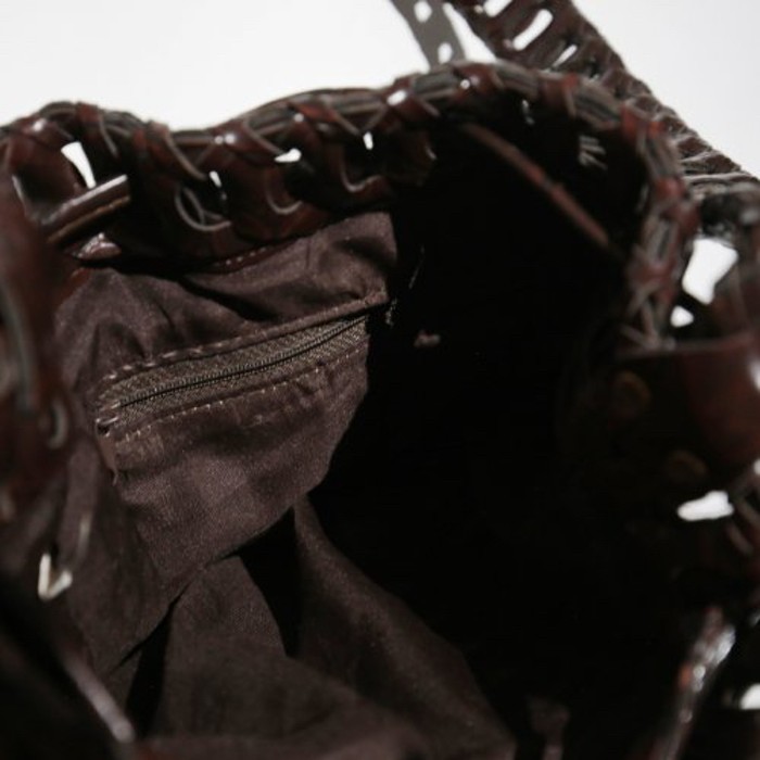 vintage braided leather bag | Vintage.City 古着屋、古着コーデ情報を発信