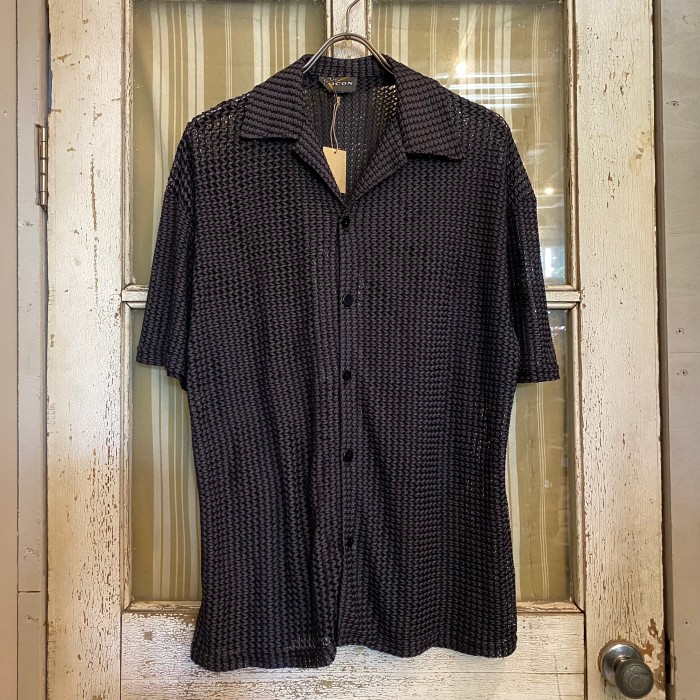 メッシュ　オープンカラーシャツ | Vintage.City 빈티지숍, 빈티지 코디 정보