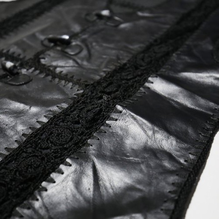 vintage lacing leather vest | Vintage.City 古着屋、古着コーデ情報を発信