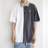 old fred perry half and half polo h/s | Vintage.City 古着屋、古着コーデ情報を発信