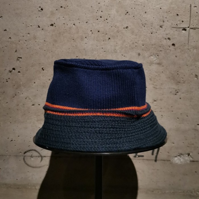 "Deadstock" Cotton Knit Bucket Hat | Vintage.City 古着屋、古着コーデ情報を発信