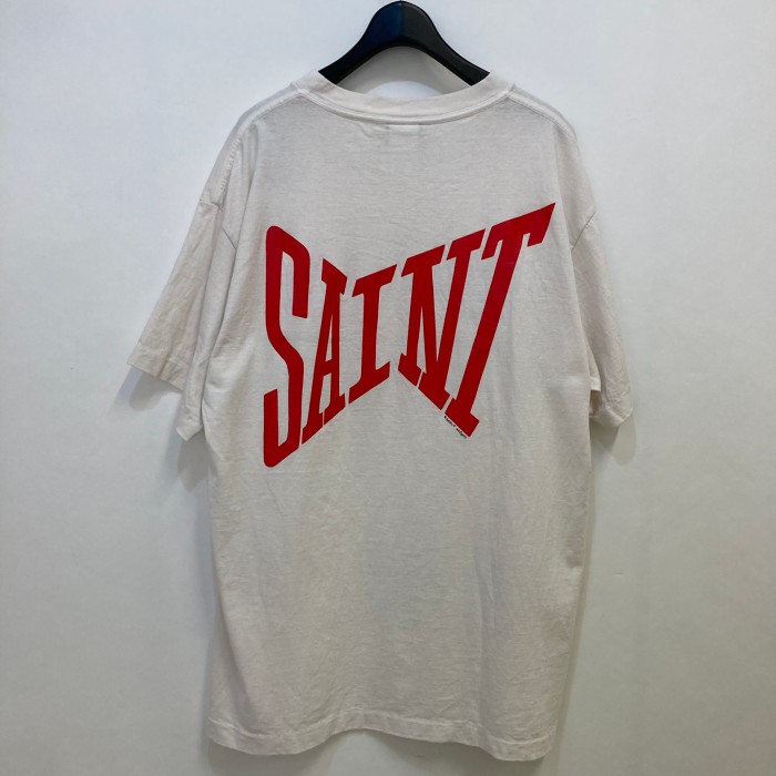 SAINT MICHAEL　 21SS LOGO S／S TEE 刺繍Tシャツ | Vintage.City 古着屋、古着コーデ情報を発信