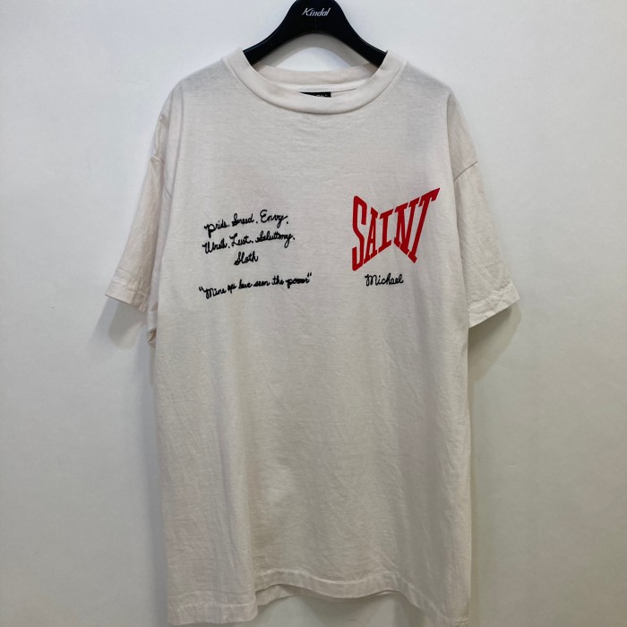 SAINT MICHAEL　 21SS LOGO S／S TEE 刺繍Tシャツ | Vintage.City 빈티지숍, 빈티지 코디 정보