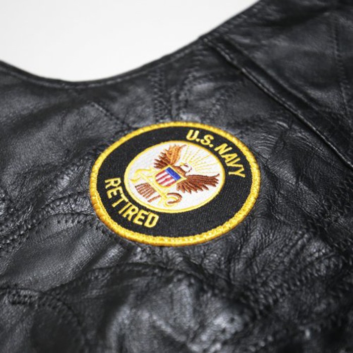 vintage custom leather vest | Vintage.City 古着屋、古着コーデ情報を発信