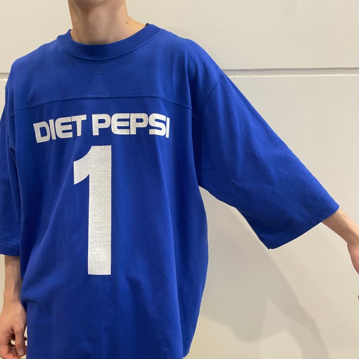 90s~ PEPSI football T-shirt | Vintage.City 古着屋、古着コーデ情報を発信