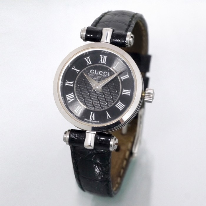 OLD GUCCI 腕時計　黒系　オールドグッチ | Vintage.City 古着屋、古着コーデ情報を発信