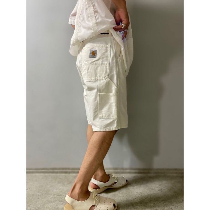 ”Carhartt WIP” MILK WIDE SHORT PANTS | Vintage.City Vintage Shops, Vintage Fashion Trends