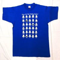 80’s Facial Expressions Printed T-Shirt | Vintage.City 古着屋、古着コーデ情報を発信