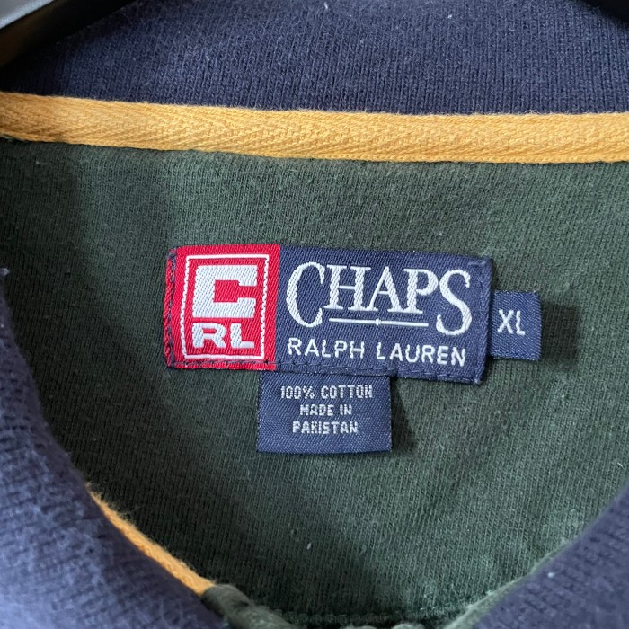 【古着】90s〜 "CHAPS" Ralph Lauren ラガーポロシャツ | Vintage.City 古着屋、古着コーデ情報を発信