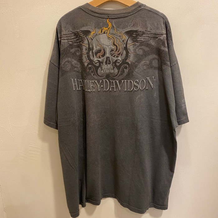 HARLEY DAVIDSON　スカル　オリジナルTシャツ 　[3XLサイズ] | Vintage.City 古着屋、古着コーデ情報を発信