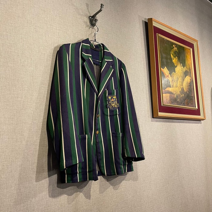 vintageナイロンスクールジャケット