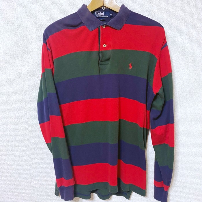 90'sレアカラーポロラルフローレン ポロシャツUSA製ラガーシャツ | Vintage.City 古着屋、古着コーデ情報を発信