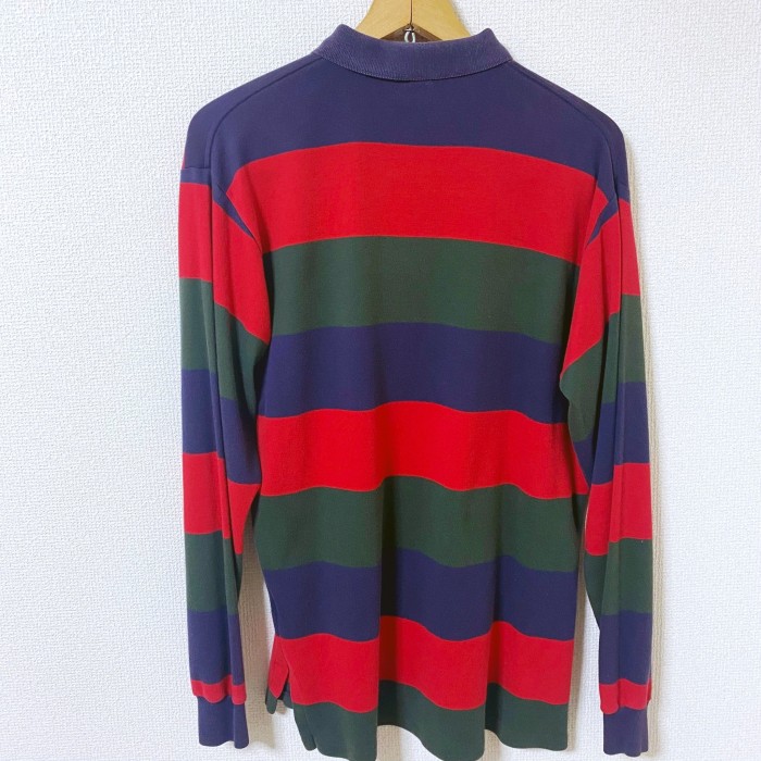 90'sレアカラーポロラルフローレン ポロシャツUSA製ラガーシャツ | Vintage.City 古着屋、古着コーデ情報を発信