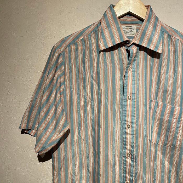 【80s TOWNCRAFT stripe shirts】 | Vintage.City 古着屋、古着コーデ情報を発信