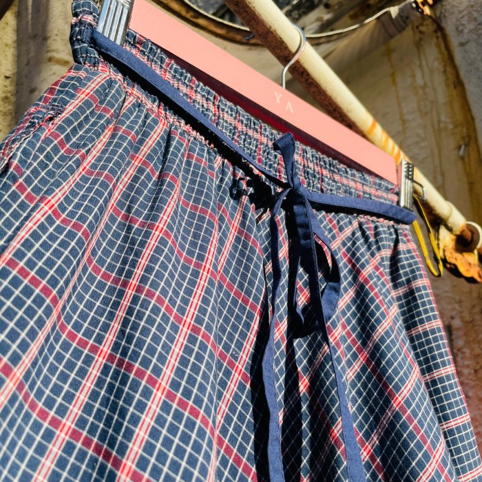 チェック×チェックのロングスカート | Vintage.City 古着屋、古着コーデ情報を発信