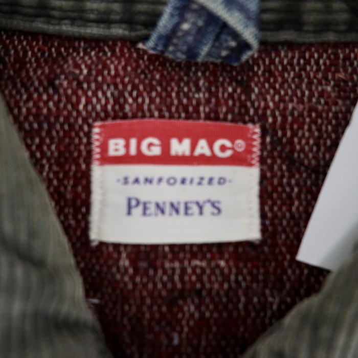 BigMac(USA)ビンテージコーデュロイワークジャケット　ブラウン