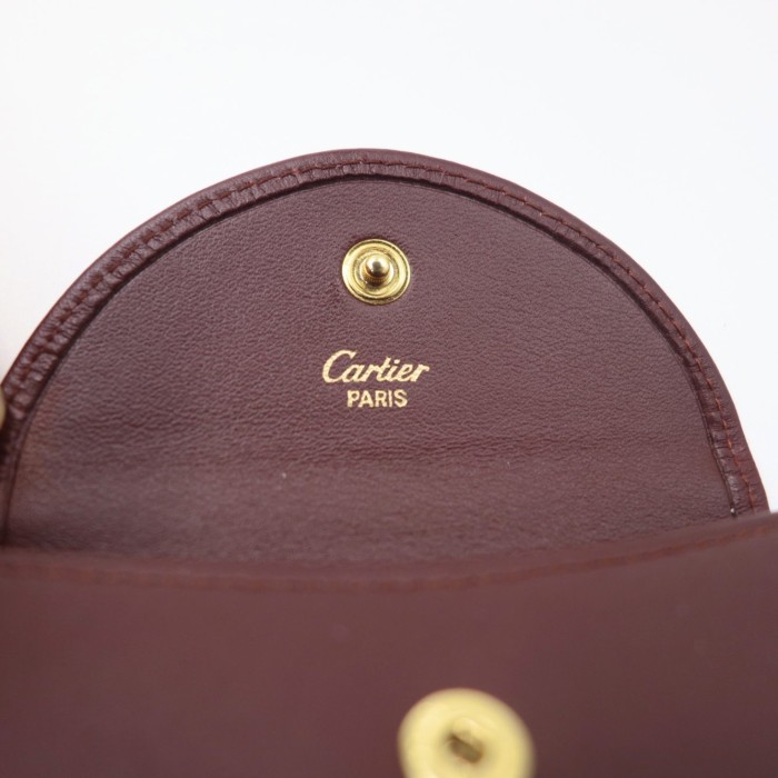 Cartier コインケース ボルドー マストライン 未使用品 | Vintage.City 古着屋、古着コーデ情報を発信