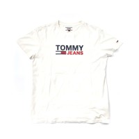 TOMMY JEANS ロゴプリントTシャツ L ホワイト | Vintage.City ヴィンテージ 古着