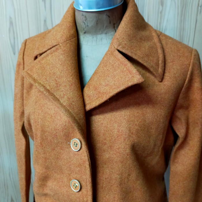 オレンジコート | Vintage.City 古着屋、古着コーデ情報を発信