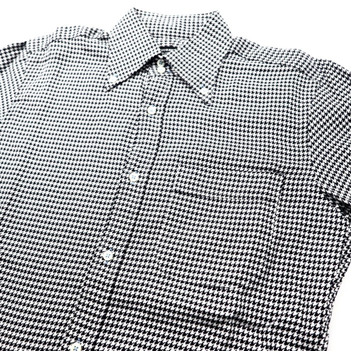 BURBERRY BLACK LABEL ボタンダウンシャツ 38 千鳥格子 | Vintage.City 古着屋、古着コーデ情報を発信