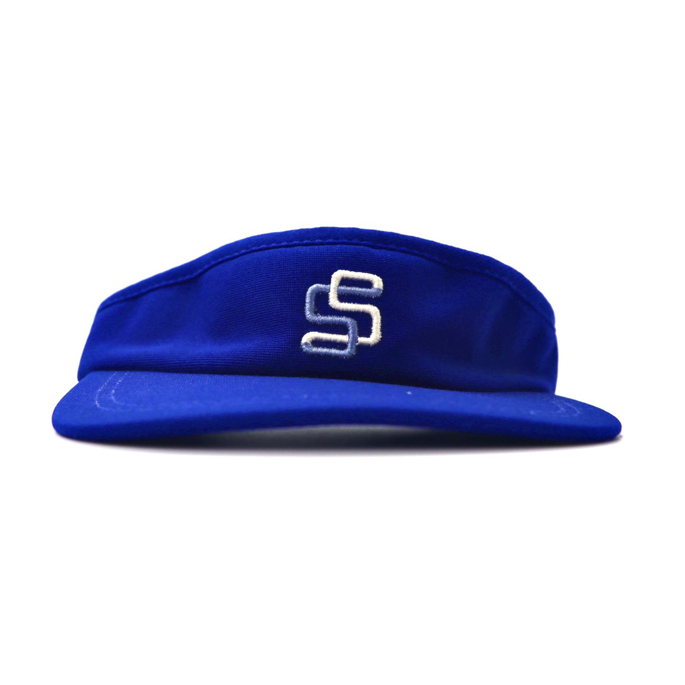 stussy hats サンバイザー ブルー 90年代 コットン | Vintage.City