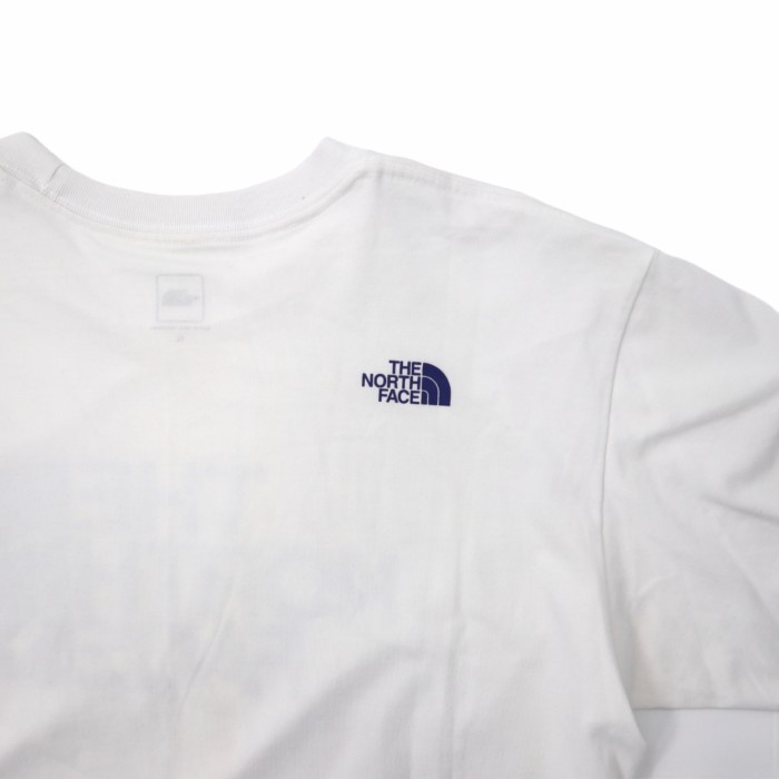 THE NORTH FACE クルーネックロゴTシャツ XL ホワイト 星柄 | Vintage.City