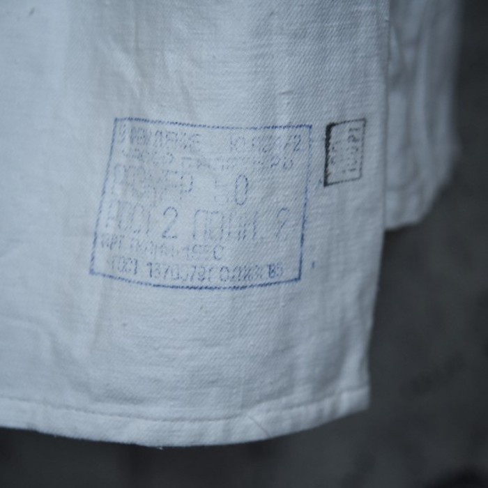 ロシア軍 スリーピングシャツ ヘンリーネック ホワイト  Rossiyan | Vintage.City 빈티지숍, 빈티지 코디 정보