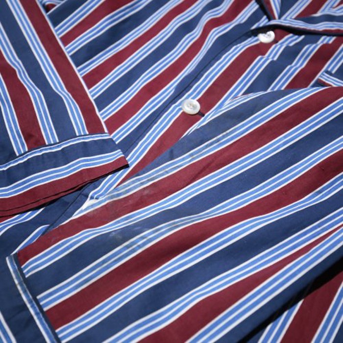 vintage mcgregor stripe sleeper shirt | Vintage.City 古着屋、古着コーデ情報を発信