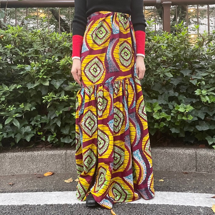 Batik skirt | Vintage.City 古着屋、古着コーデ情報を発信
