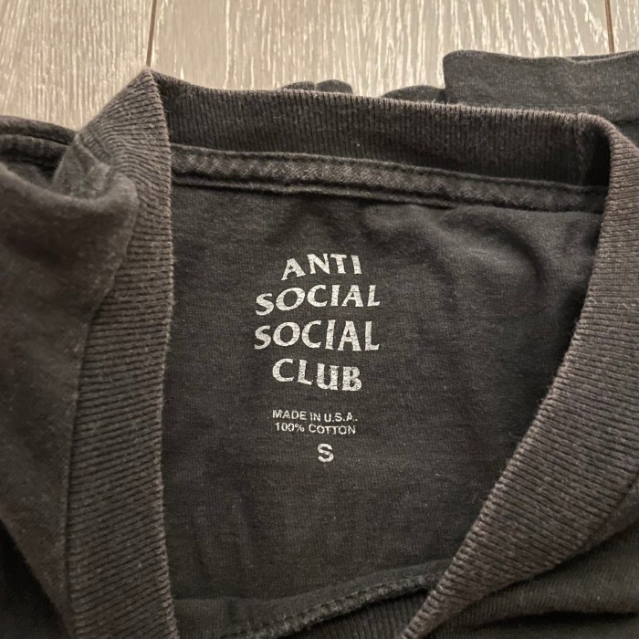 【Used ANTI SOCIAL SOCIAL CLUB T-shirt スミ | Vintage.City 古着屋、古着コーデ情報を発信