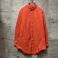 Ralph Lauren Twill Button Down  Shirt | Vintage.City 古着屋、古着コーデ情報を発信