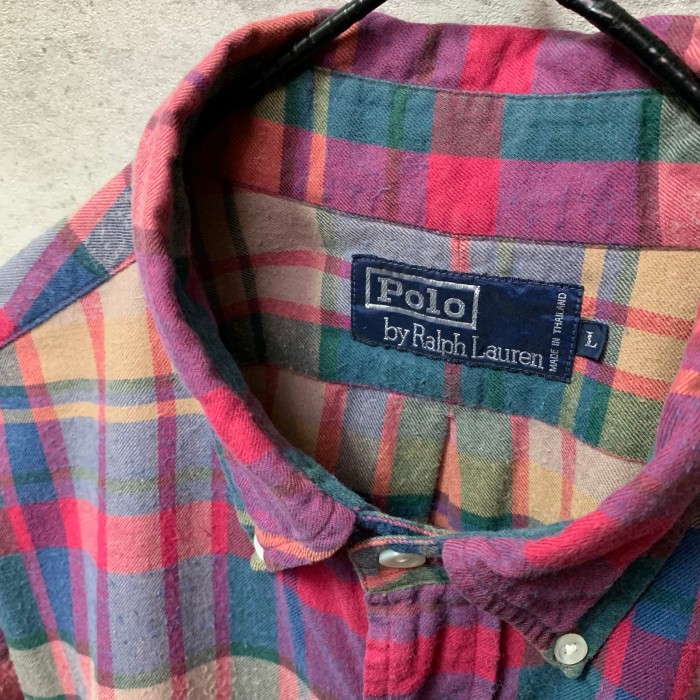 Ralph Lauren Flannel Check Shirt | Vintage.City 古着屋、古着コーデ情報を発信