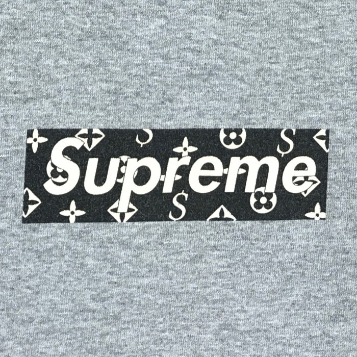 supreme t-shirt box logo 2000 monogram | Vintage.City