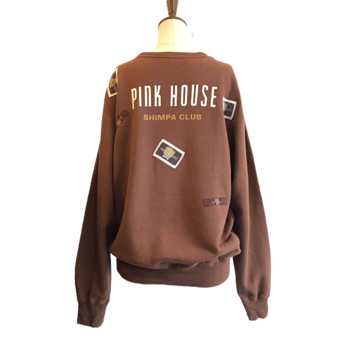1995AW vintage＂PINK HOUSE＂ワッペン付きスウェットシャツ | Vintage.City 古着屋、古着コーデ情報を発信