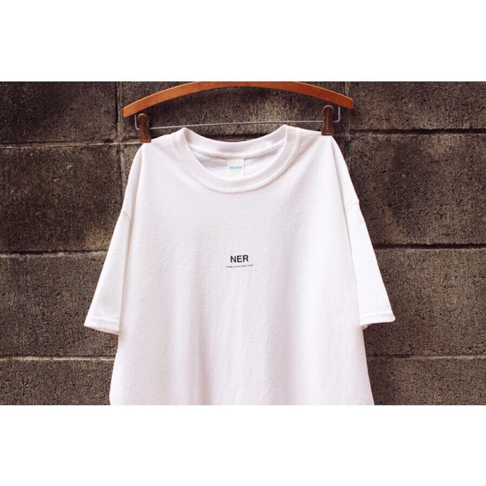 NER Original Logo T-Shirt White | Vintage.City 古着屋、古着コーデ情報を発信