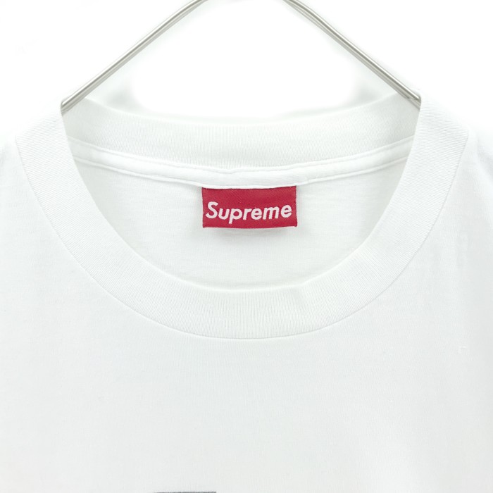 supreme t-shirt 1996 basquiat white | Vintage.City