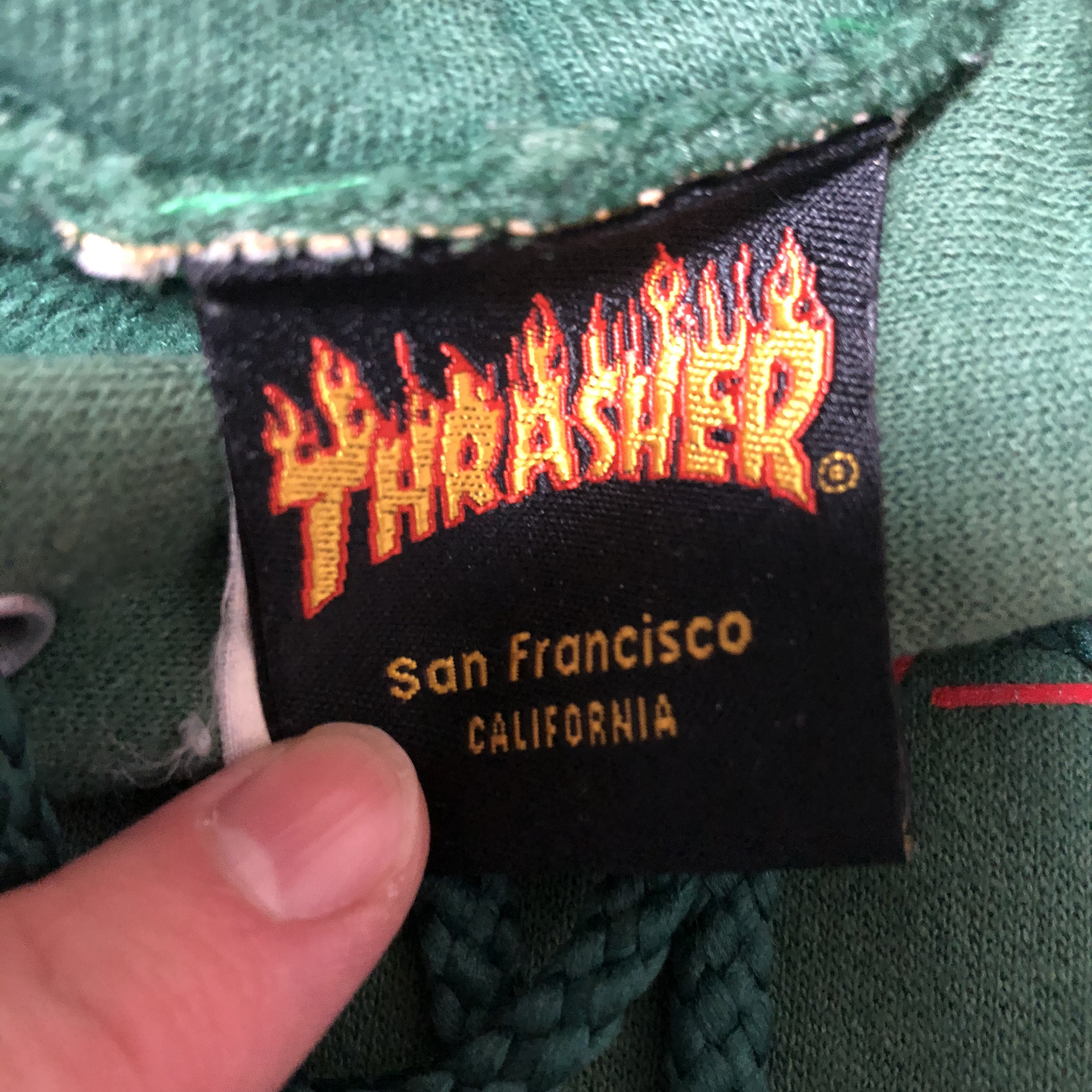 90〜00年代 thrasher ファイヤーパターン パーカー | Vintage.City