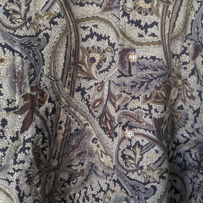 Paisley pattern shirt | Vintage.City 古着屋、古着コーデ情報を発信