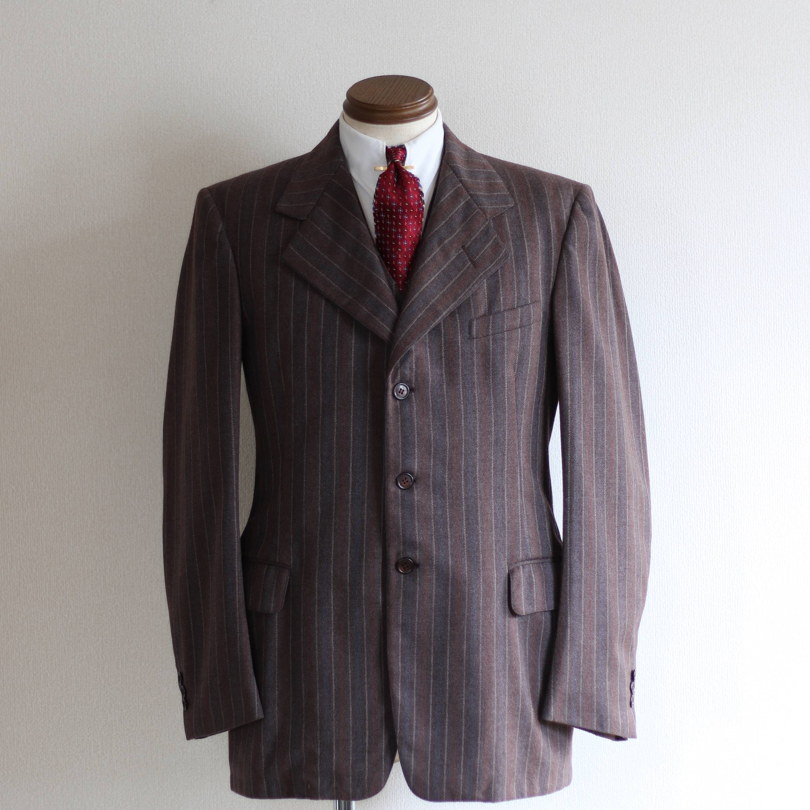 SOLD】1930s 40s ビンテージ 2ピース ジャケット ベスト スーツ 