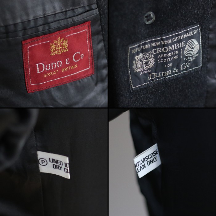 1960s 1970s ビンテージ ロング コート Dunn&Co スーツ | Vintage.City 古着屋、古着コーデ情報を発信